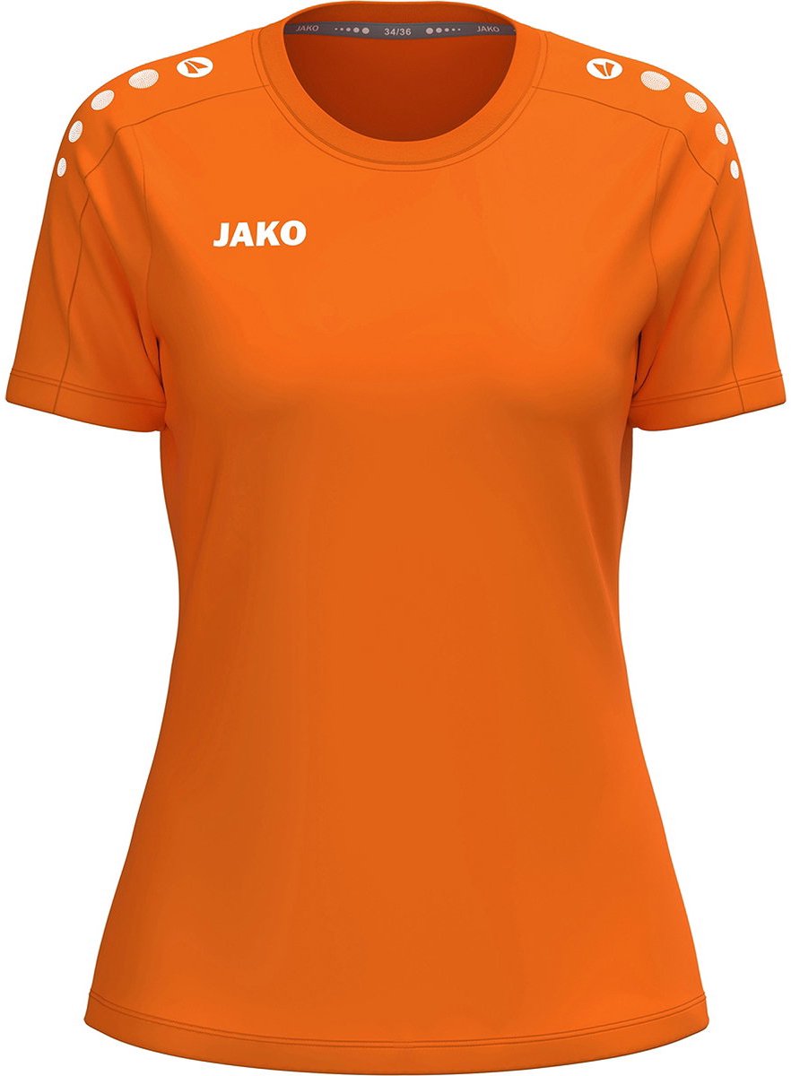 Jako One T-Shirt Dames - Fluo Oranje | Maat: 42-44