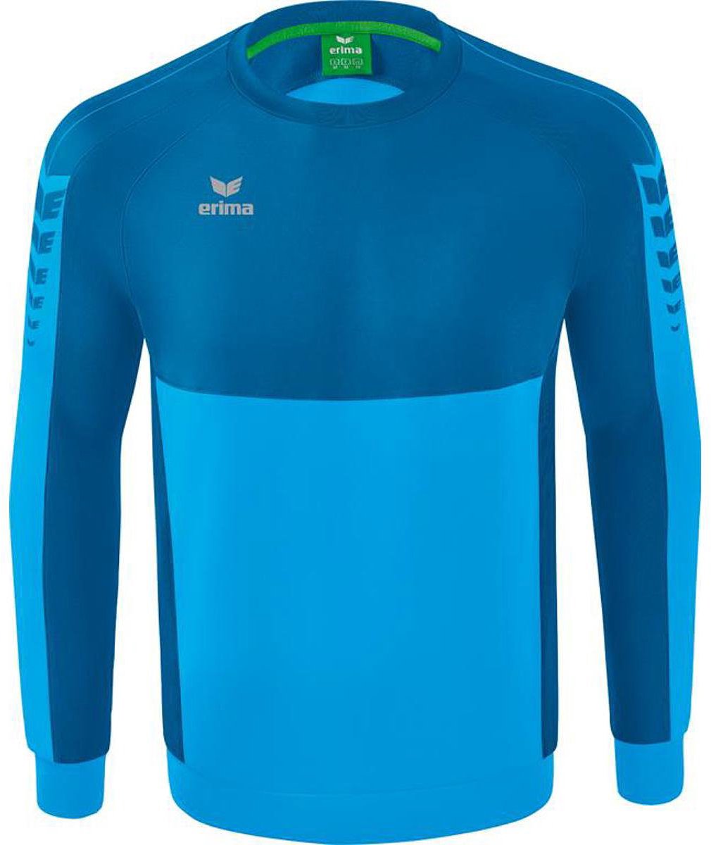 Erima Six Wings Sweatshirt Heren - Curaçao | Maat: XL