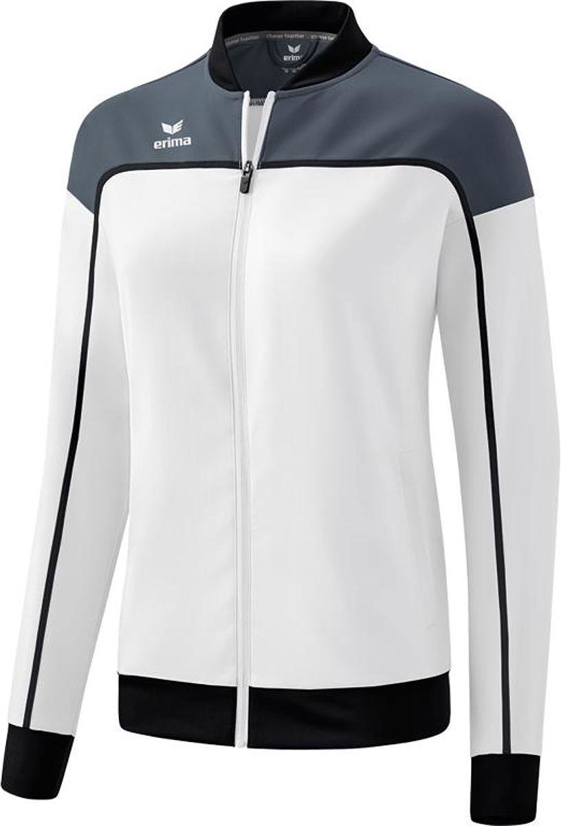 Erima Change Presentatiejack Dames - Wit / Slate Grey / Zwart | Maat: 42