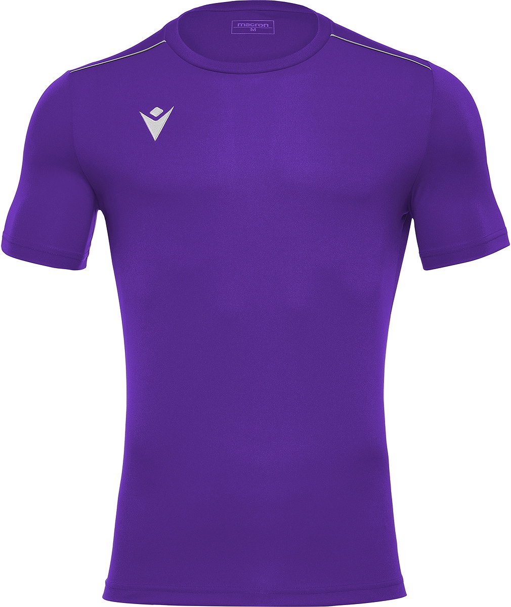 Macron Rigel Hero Shirt Korte Mouw Heren - Paars | Maat: M