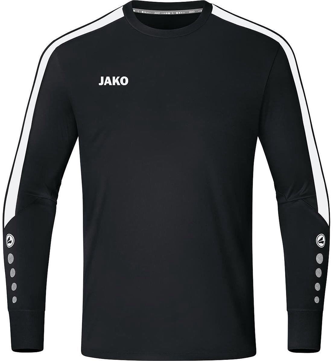 Jako Power Keepershirt Lange Mouw Kinderen - Zwart | Maat: 116