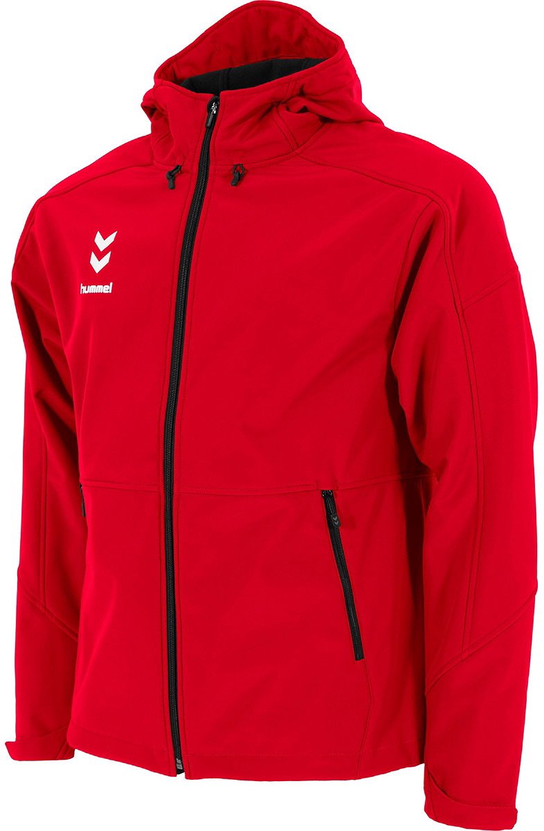 786x1200.jpg Hummel Ground Softshelljas Heren - Rood | Maat: 3XL - Afbeelding 1