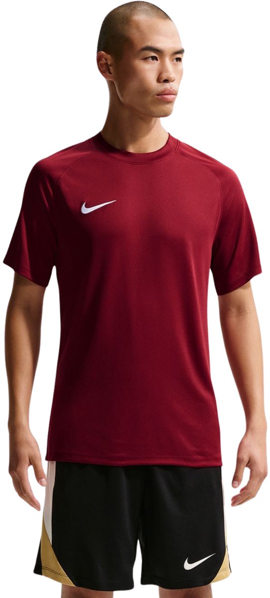 Nike Team T-shirt Heren Dri-FIT Park VIII Bordeauxrood - Maat XS