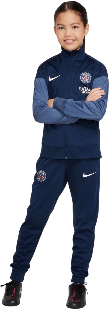 Nike Trainingspak Kinderen PSG Strike Donkerblauw