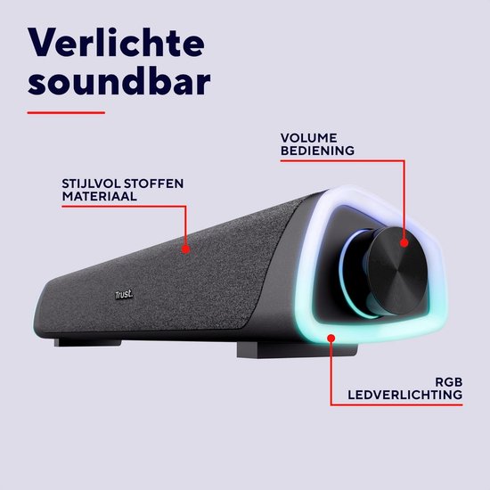 Soundbar - TV Speaker - Soundbar Box - draadloze verbinding van Merkloos — afbeelding 2