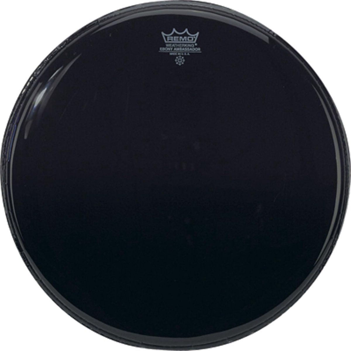 Drumvel - Percussie vel - Muziek maken - Ebony serie - 25.5 cm - Zwart