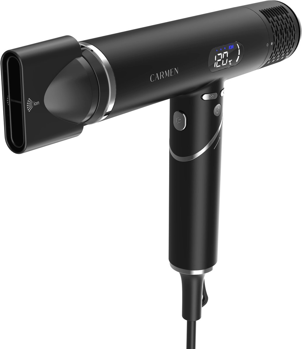Carmen CHD1640B Föhn met ION Technologie - afbeelding 3