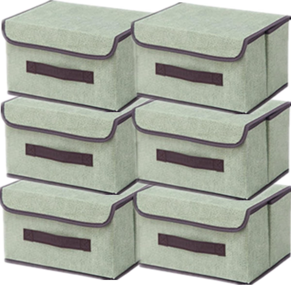 Opbergbak Met Deksel - Opbergdoos - Opbergbox - opslagbak