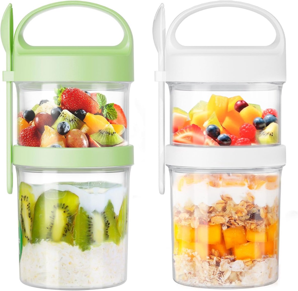 Yoghurtbeker To Go – Lunchbeker – Yoghurt Cup - lunch opslag