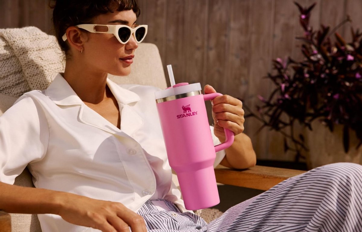 Stanley Quencher H2.0 Flowstate Tumbler 0.89L (Sunrise Spiral) – NIEUWE RELEASE - Lekvrije Drinkbeker met Rietje & Handvat – RVS Geïsoleerde Thermosbeker – BPA-Vrij – Past in Bekerhouder – foto 5
