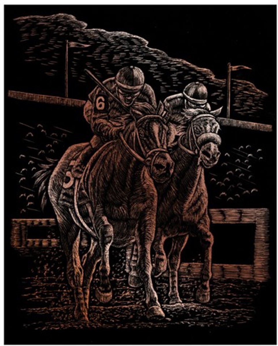 Kraskaart Engraving art