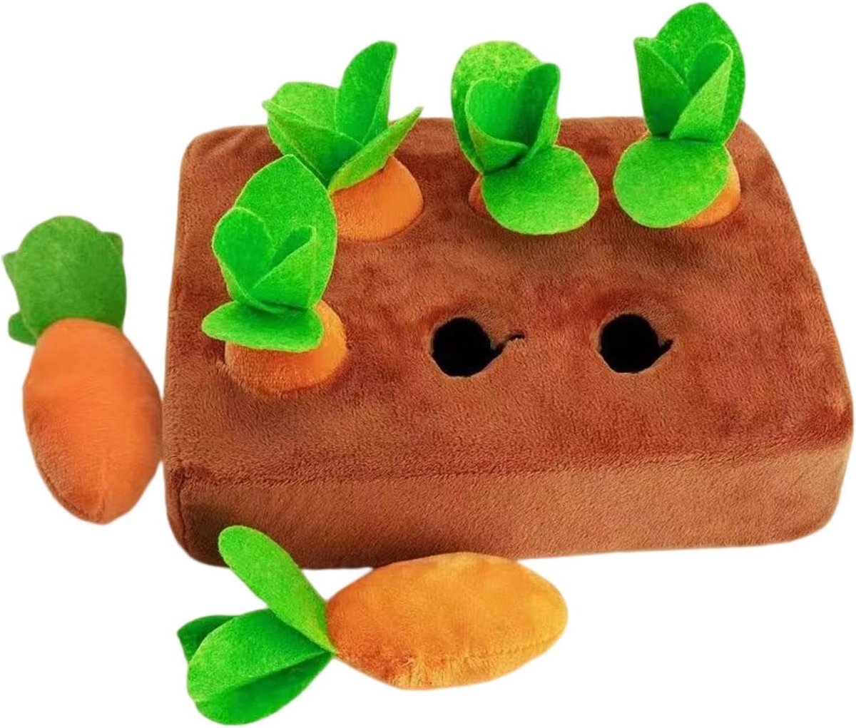 Hond Wortel Speelgoed - Snuffelmat Huisdier - Mentale Stimulatie Hond - Duurzaam Ontwerp - 79x47x8 cm - Meerkleurig