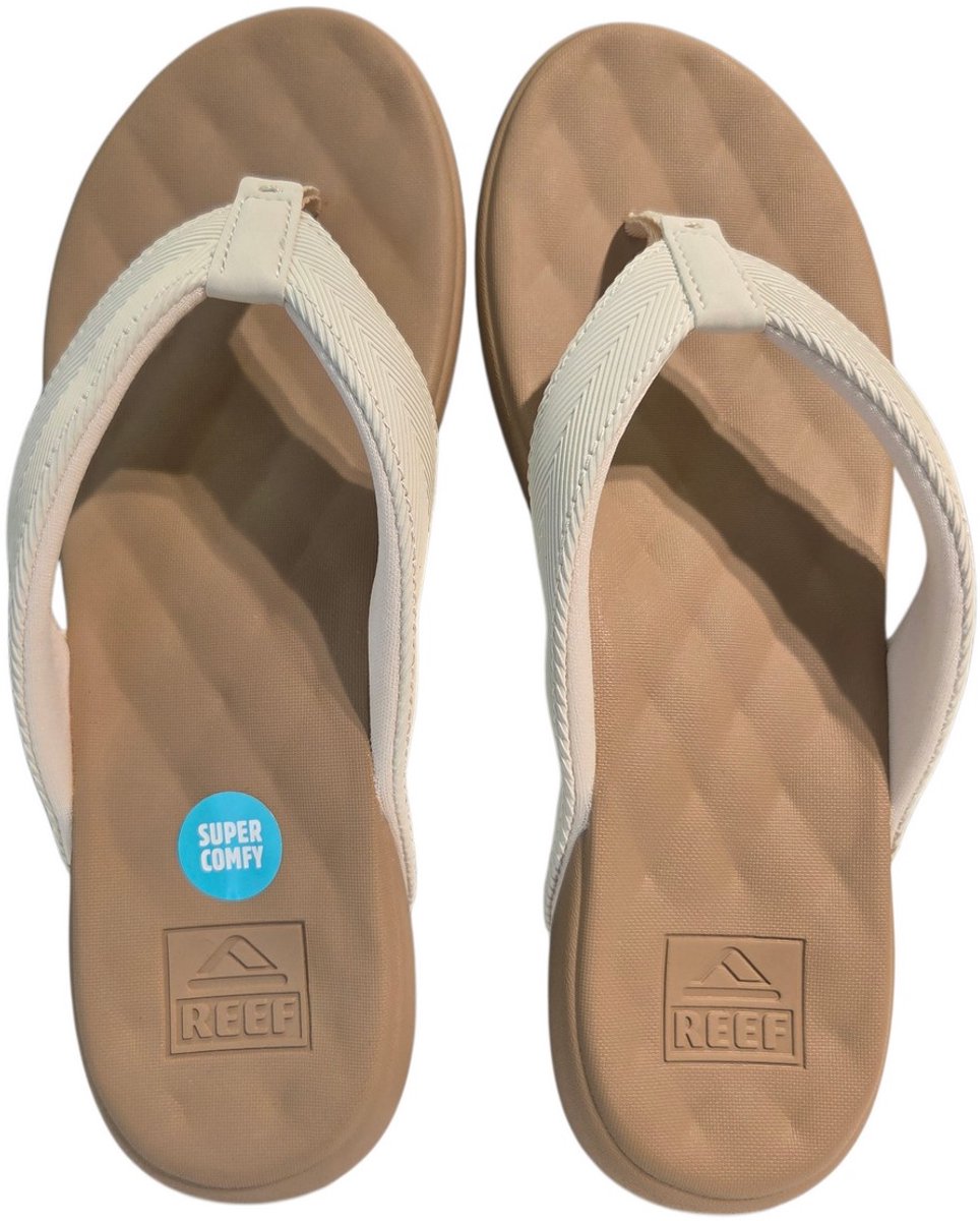 Reef Cushion Melody Sand Teenslippers Dames Bruin