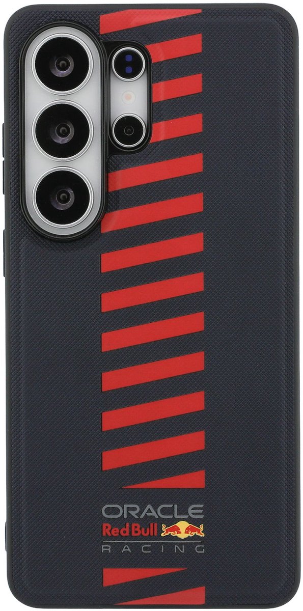 Red Bull Racing Back cover Galaxy S26 Ultra - Magsafe - Meshed PU Leather - Navy van Merkloos — afbeelding 2