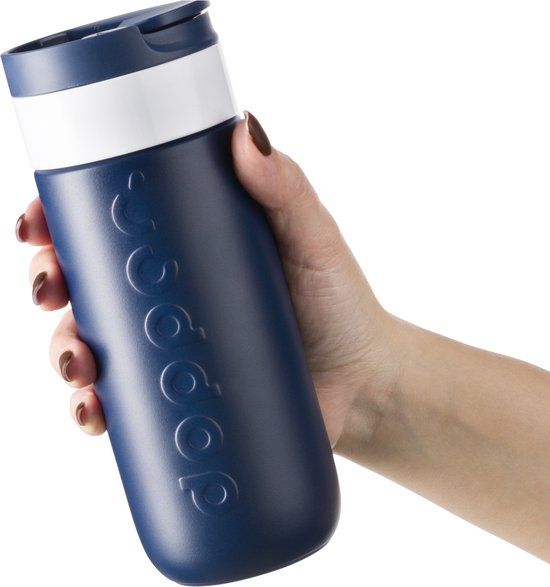 Dopper Travel Mug Thermosbeker - 400 ml - Breaker Blue — afbeelding 3