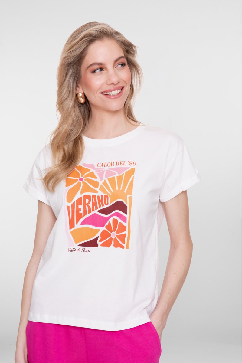Geisha T-shirt print 62355-24 maat XXL