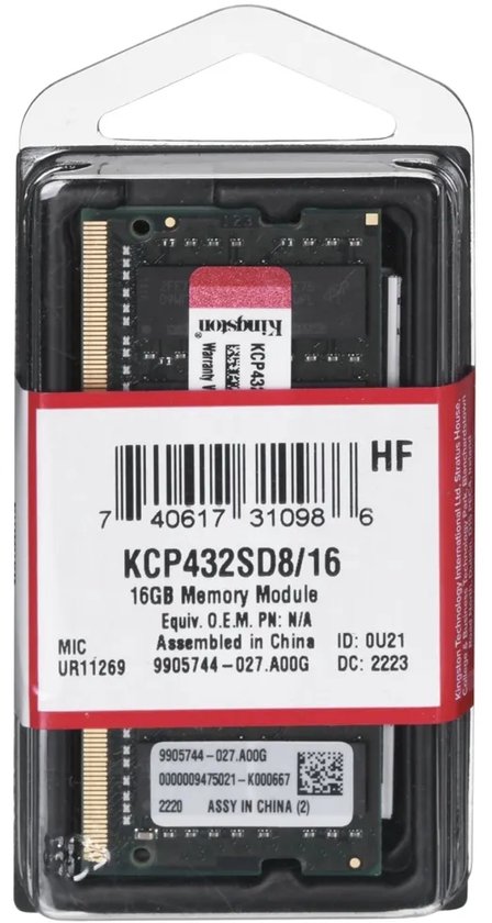 Kingston 16GB RAM kopen? Alle 16GB RAM online | bol