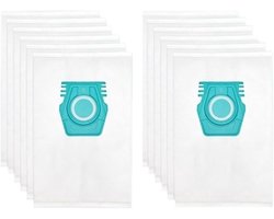 12 stuks Vervangende stofzakken - Vervangende stofzakken voor stofzuigers, compatibel met TU Guard L1 -Guard S1 - CO Guard M1 - reserveonderdelen voor vuilniszakken
