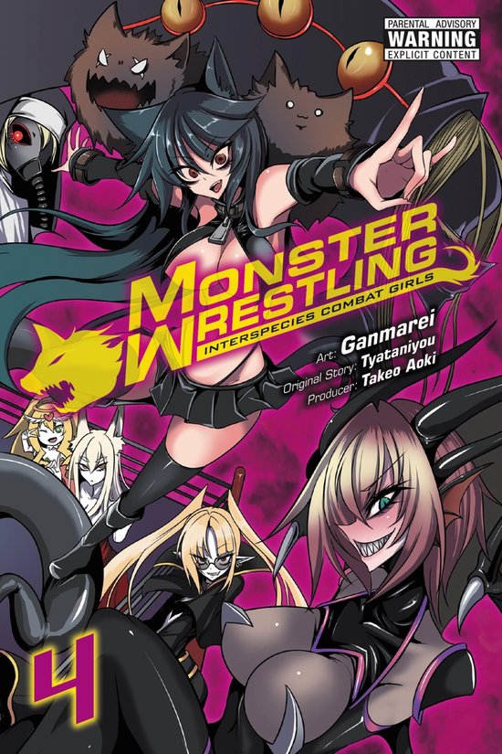MONSTER WRESTLING GN- Monster Wrestling: Interspecies Combat ... - cover