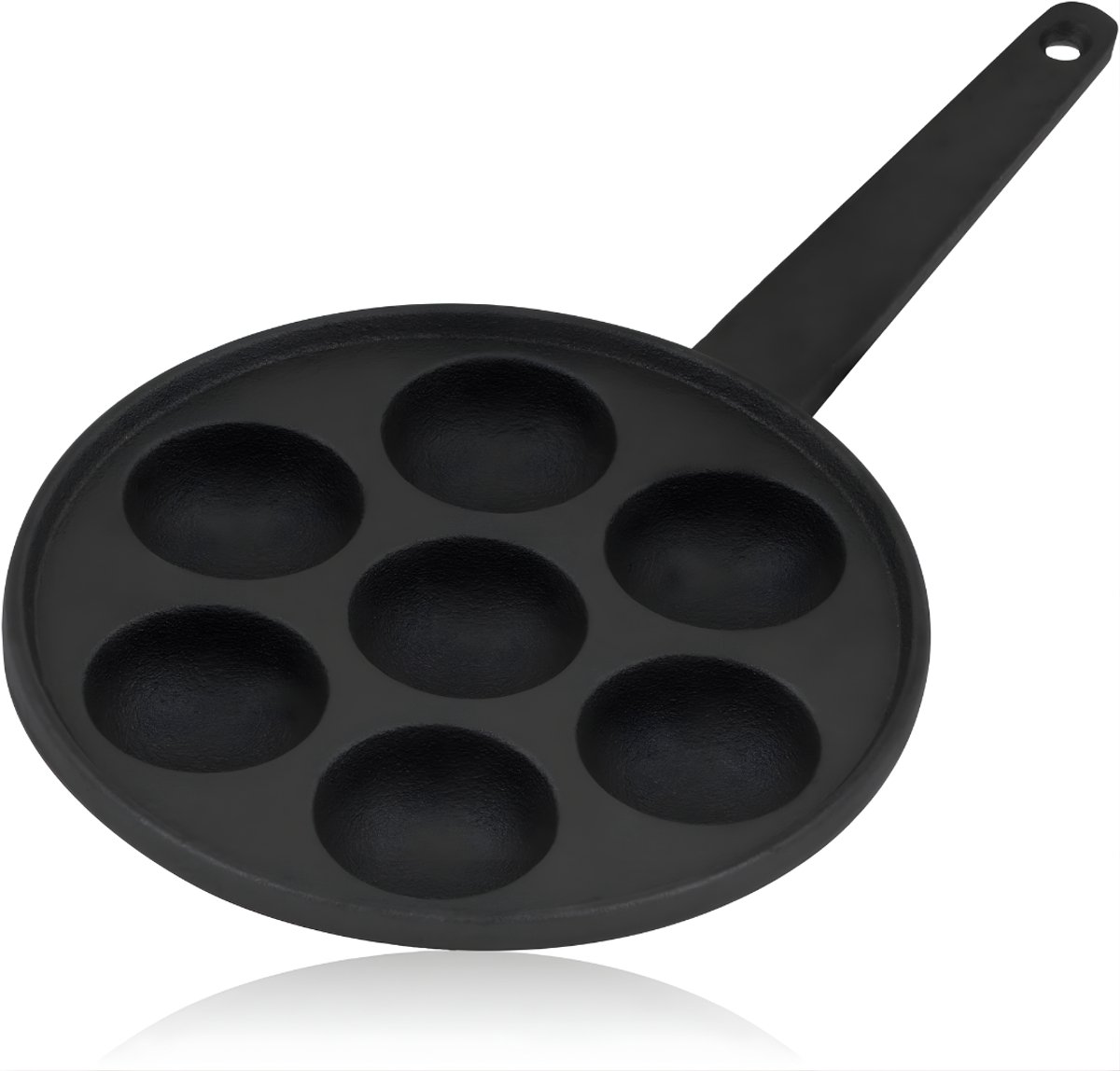 DnA® Poffertjespan - Poffertjespan Electrisch - Poffertjesmaker - Zwart - 35cm x 21cm x 3cm