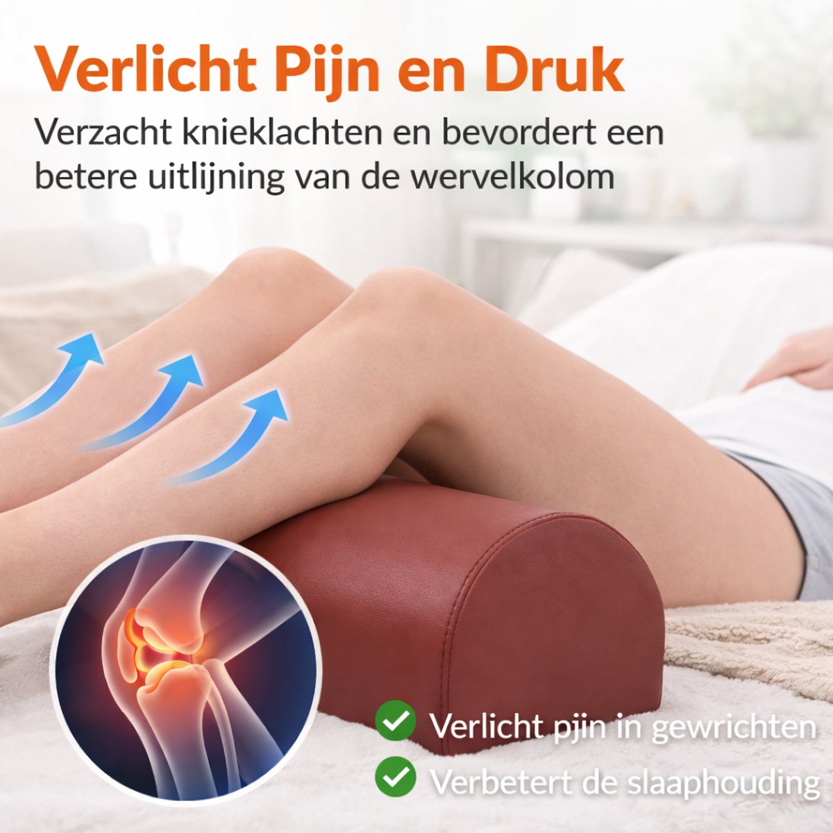 Knierol Halfrond Massagerol 50 CM - afbeelding 3