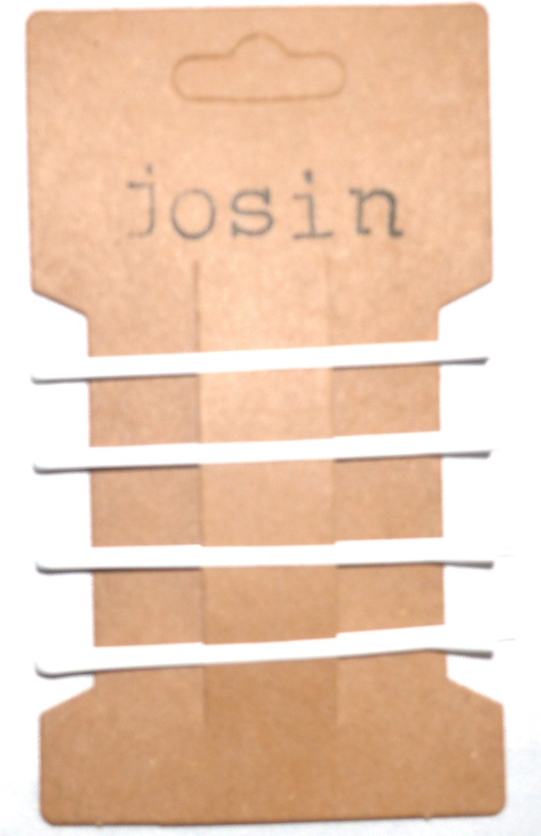 Josin Witte Haarschuifspelden 4 stuks 6,8 cm