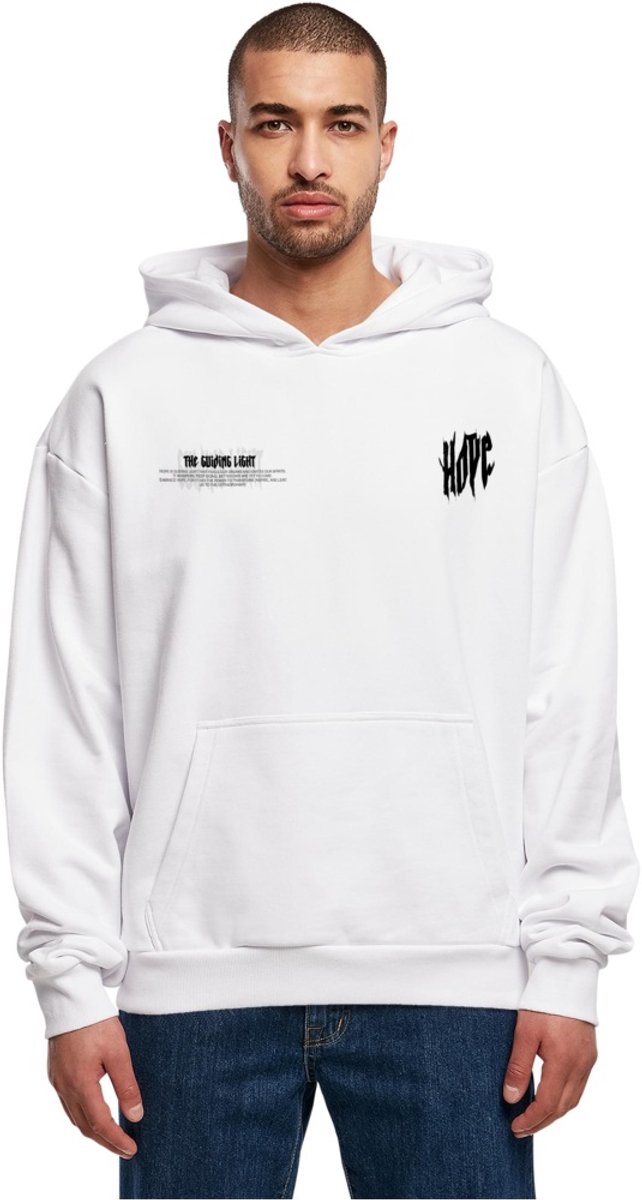 Merchcode - Hope Wings Hoodie/trui - M - Wit