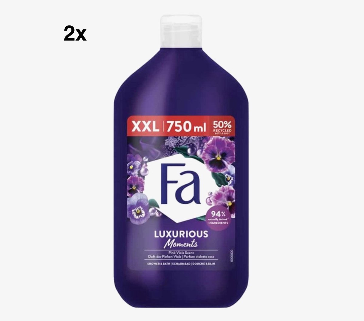 Fa Luxurious Moments douchegel - 2 x 750 mL