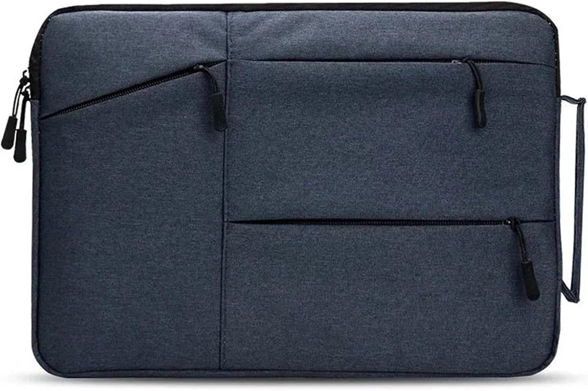 Laptoptas - Notebookhoes - Veilig Transport - Waterafstotend Materiaal - 13 inch - Blauw