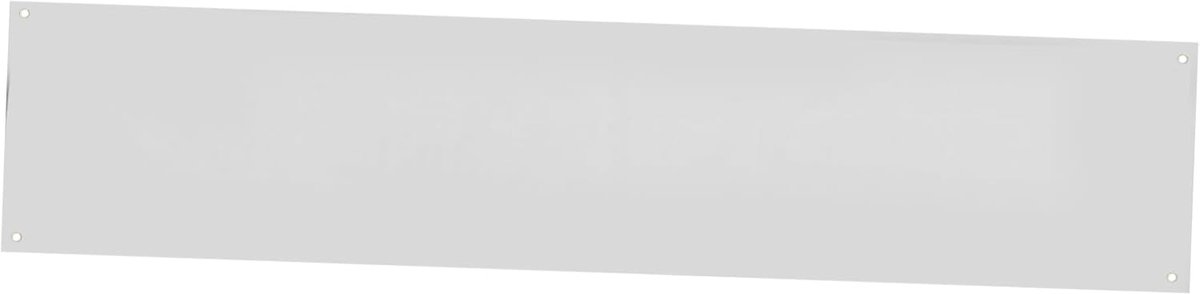 Lege Banner - Canvas Spandoek - Zelf Ontwerpen - Duurzaam Polyester - 180x36cm - Wit