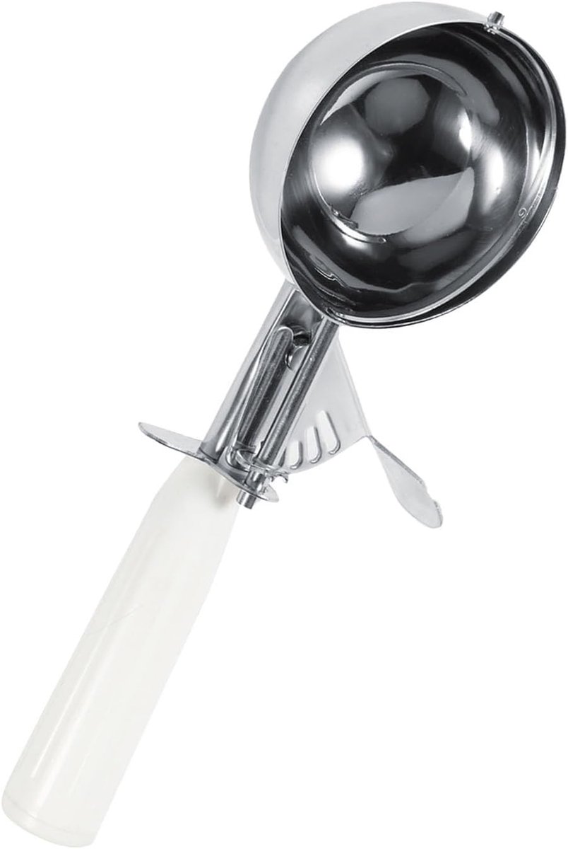Ijsschep - Ijslepel Fruitschep - Desserts Scheppen - Antisliphandgreep - 8CM
