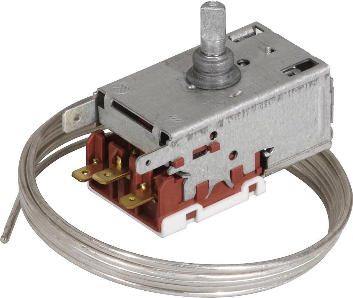Koelkast Thermostaat - Temperatuurregelaar - Koelkast Reparatie - Directe Vervanging - 9x8x3 cm
