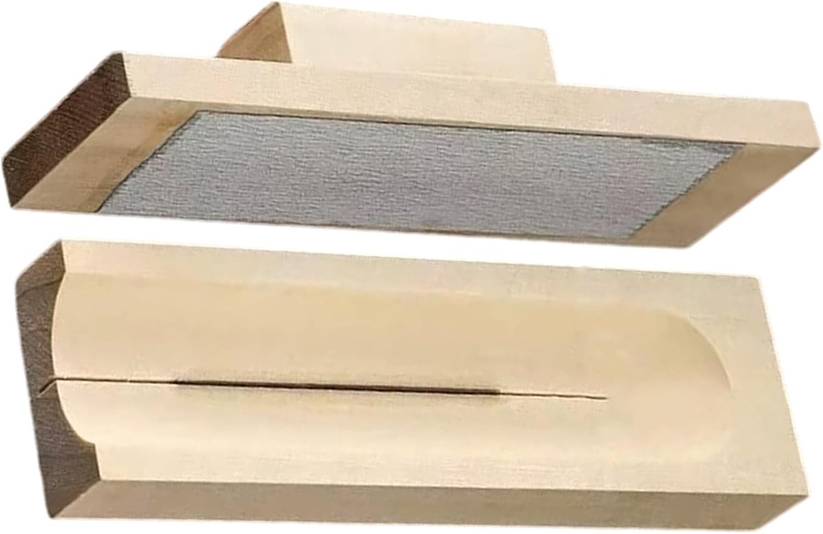 Deegsnijder - Notenkraker - Keukenwerk - Antislip Hout - 292 cm - Houtkleur