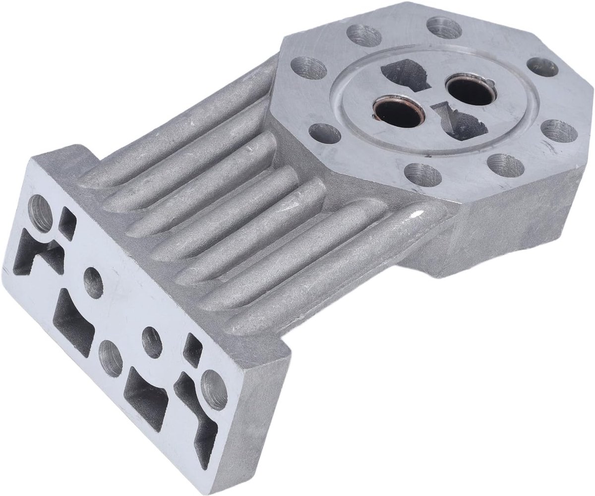 Houtklover Pomp Behuizing - Hydraulische Pomp Onderdeel - Hout Kliefmachine - Duurzame Aluminiumlegering - 21 x 11 x 7 cm