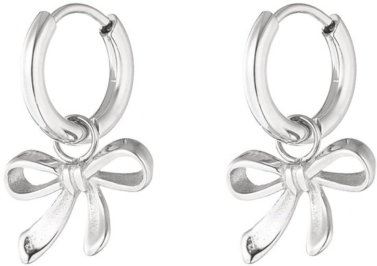 boucles d'oreilles avec noeud - boucles d'oreilles - acier inoxydable - sans nickel - couleur or - doré - cadeau - cadeau maman - astuce cadeau - Noël - chic