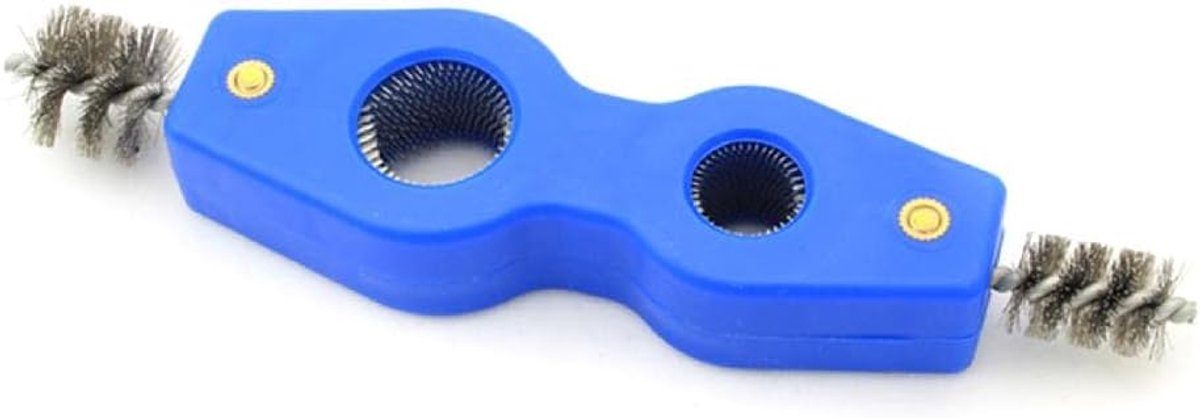 Buis Fitting Borstel - Pijp Reiniger - Sanitair Ontbramen - 4-in-1 Gereedschap - 19 cm Lengte
