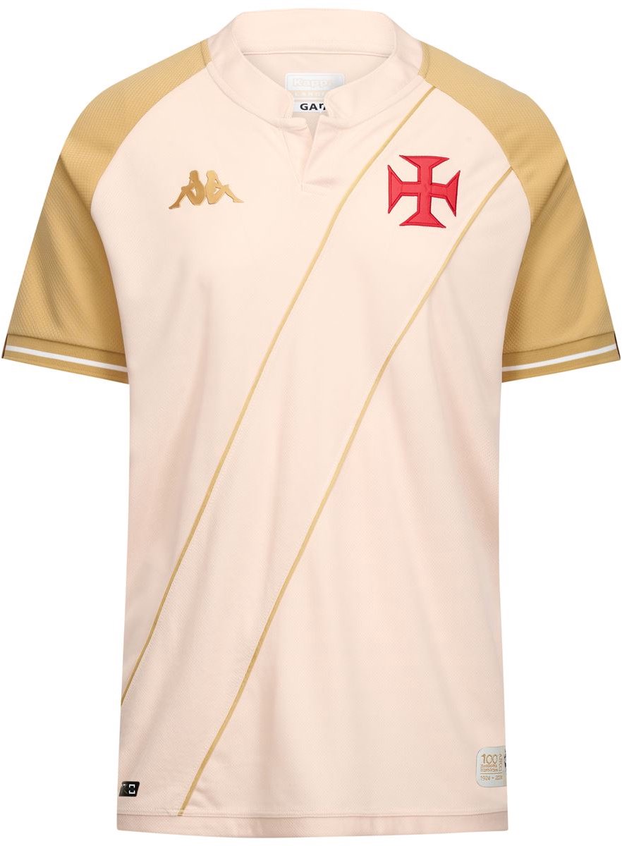 Vasco da Gama Derde Shirt 2025/26 - Brazilië Voetbalshirt - Vasco da Gama - Maat XXL - Kappa - Globalsoccershop