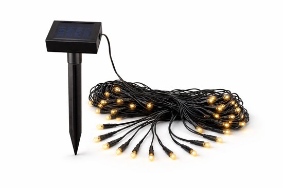 Kerstverlichting LED - klassiek wit - 100 lampjes - 7.5 meter