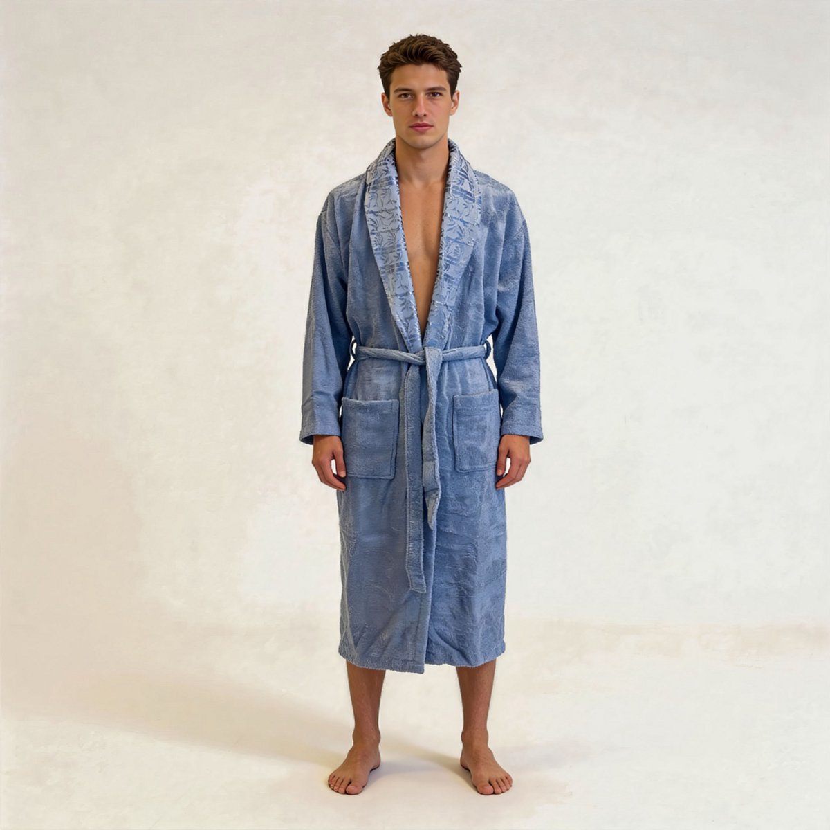 Nurpak Luxe Bamboe Badjas – 70% Bamboe / 30% Katoen – 390 GSM – Zacht & Sneldrogend – Unisex