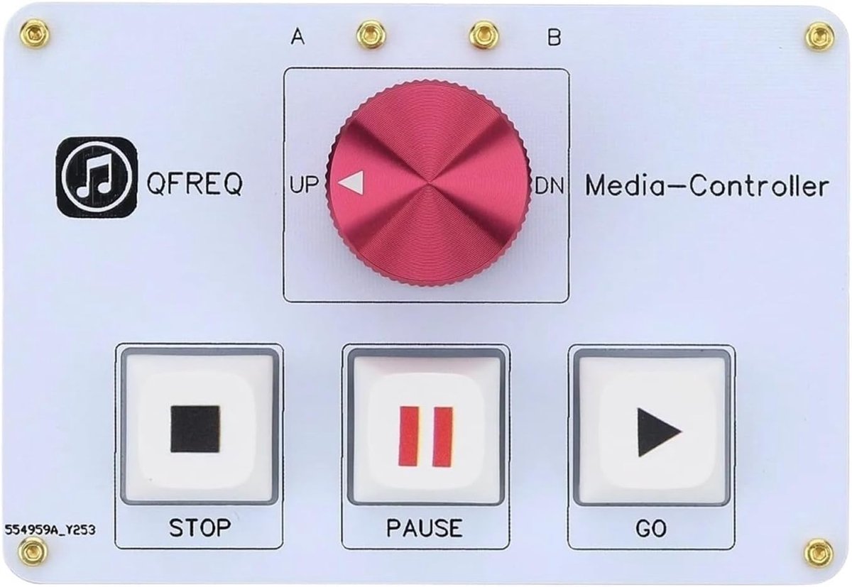 Controller - Snelheidsregelaar - Meerdere Computers - Compact Ontwerp - 2.5cm Pakket - Wit