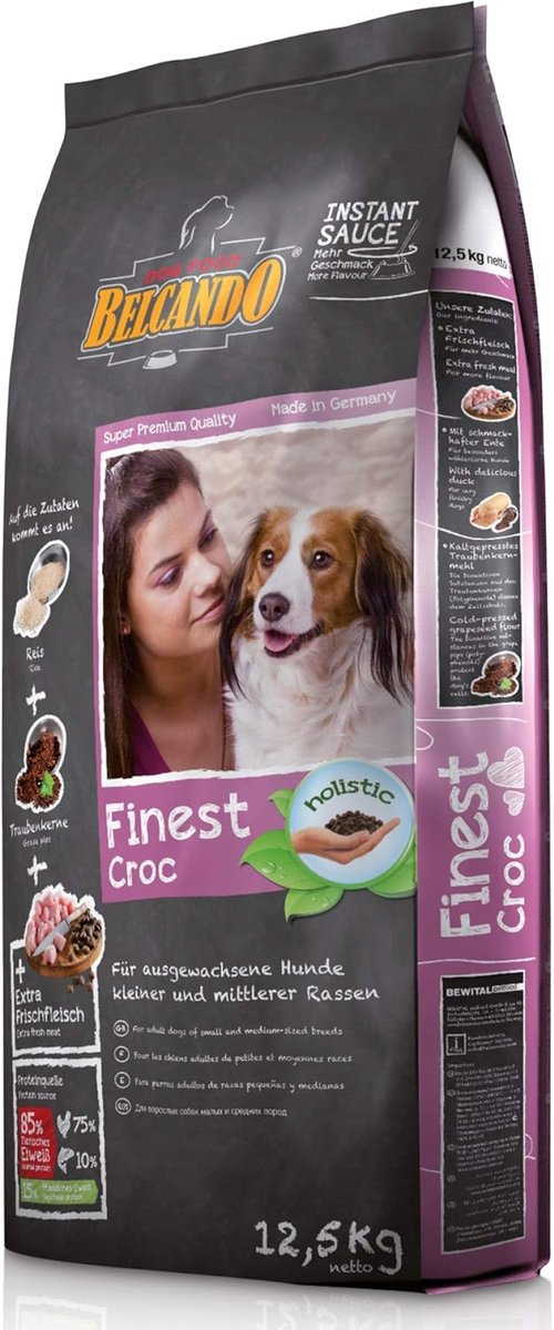 Hondenvoer Droog - Brokken voor honden - Dagelijkse voeding - Toevoegingvrij recept - 125 kg