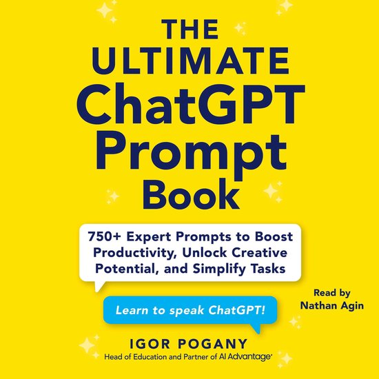 The Ultimate ChatGPT Prompt Book - cover