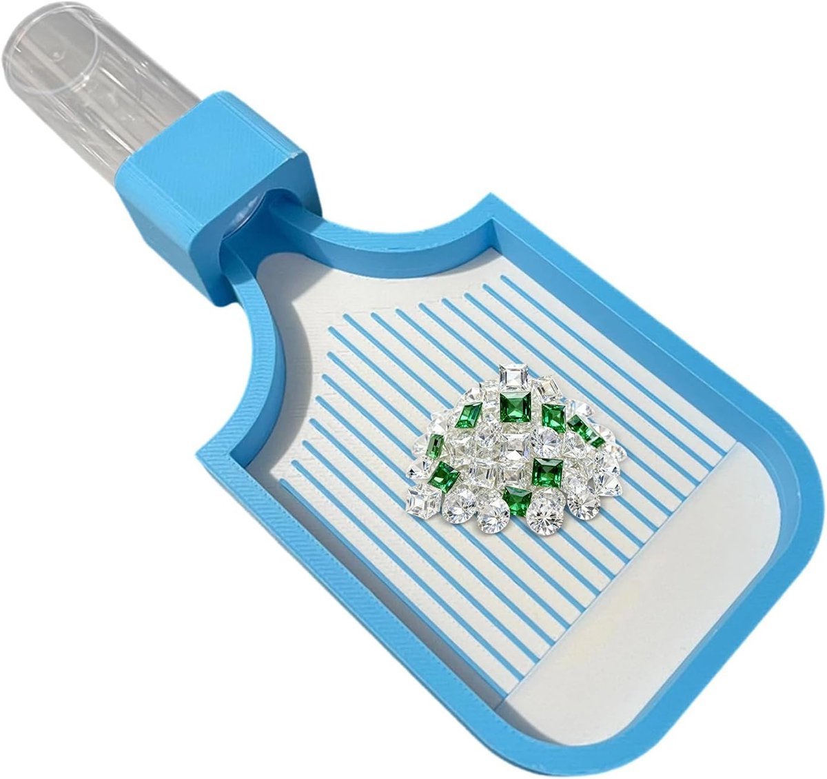 Knutsel Organizer - Kralen Bakje - Diamant Schilderen - 3D Geprint Ontwerp - 12.3 x 7 cm - Blauw
