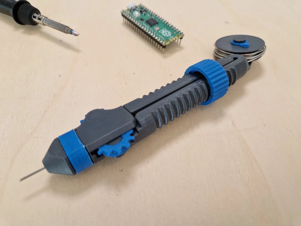Solder Scroll Soldeerhulp – Ergonomische Soldeer Tool met Instelbare Draadtoevoer | Precisie Soldeerpen voor Elektronica, PCB Reparatie & DIY | Soldeerbout Accessoire voor Nauwkeurig Solderen – foto 4