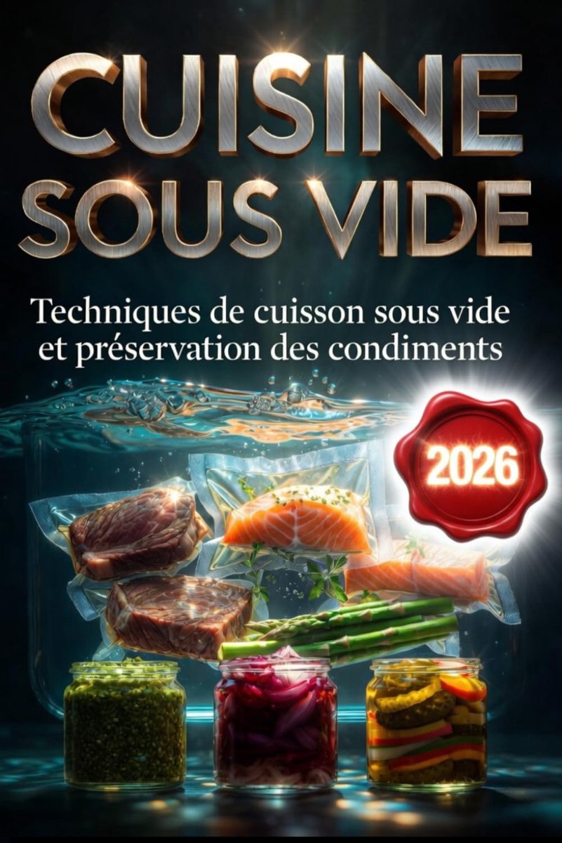 Kookboek Sous Vide - Vacuüm koken - Gezond koken - Nieuwste technieken 2026 - 118 pagina's