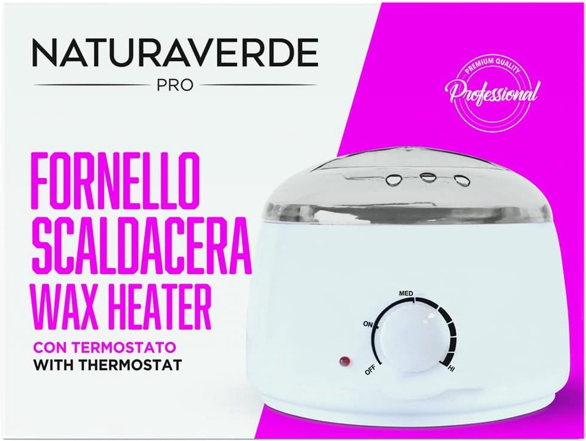 Waxverwarmer Thermostaat - Ontharingsapparaat Harsen - Professioneel Harsen - Inclusief Gratis Reservoir - 20 x 20 x 15 cm
