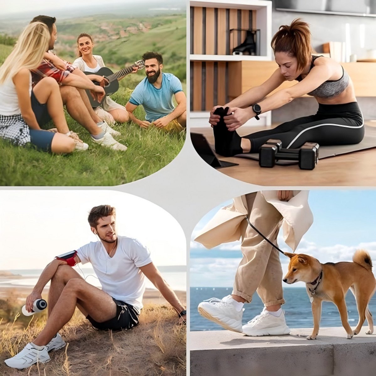 Verpakking van 10 paar – Unisex laag uitgesneden katoenen sokken – Ademende, antislip sportsokken – Sokken met mesh-structuur – Enkelsokken voor hardlopen en sport – Lichtgewicht katoenen sokken – Maat M – Wit - maat 36—41 — cadeau in Cadeau-ideeën - foto 6