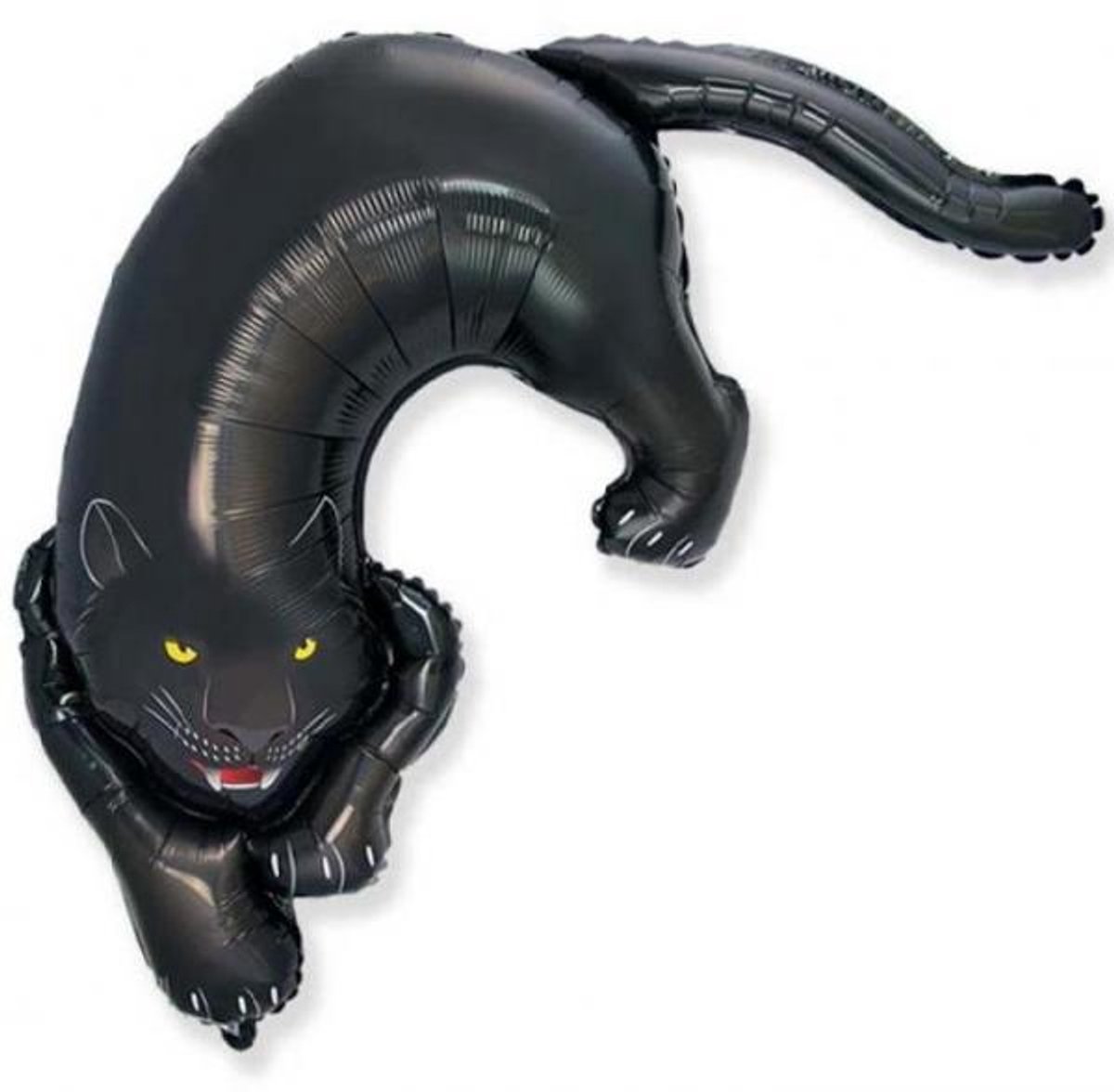 Zwarte Panter Folieballon 60 cm Super Shape - Black Panther Thema - Jungle & Safari Decoratie