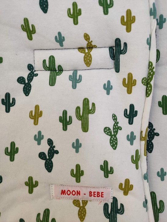 Baby Voetenzak - Baby Zitje Dekje - Warmte & Comfort - Hypoallergeen Zacht Katoen - 36x27x12 cm - Wit — afbeelding 3