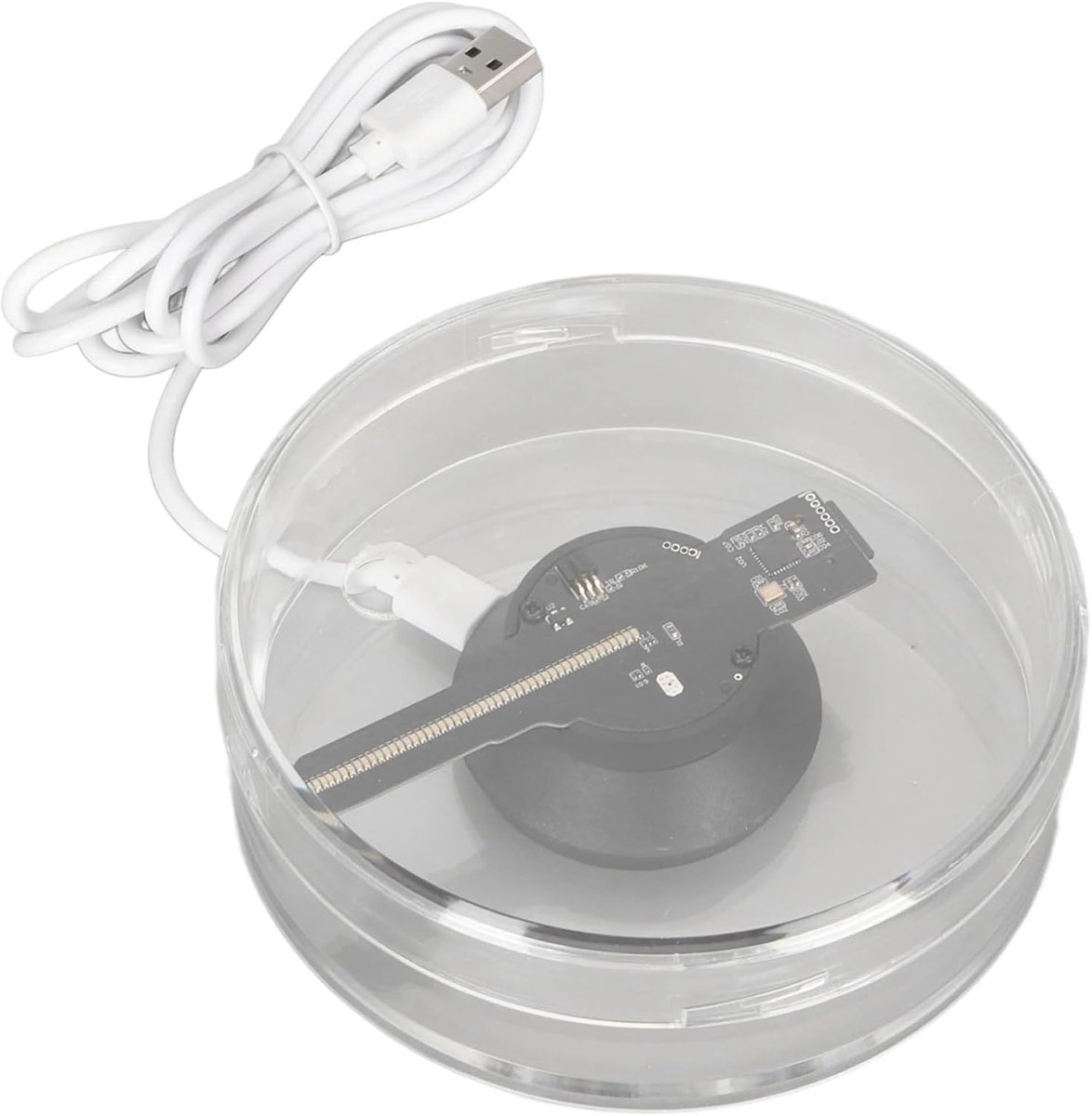 Hologram Ventilator - 3D Display - Reclame Tonen - APP Bediening - 48 LED's